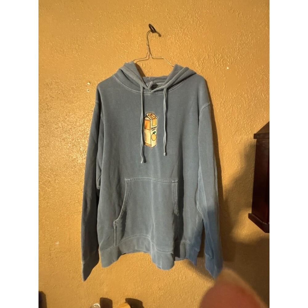 Independent Trading Company Orange Juice Carton Graphic hoodie